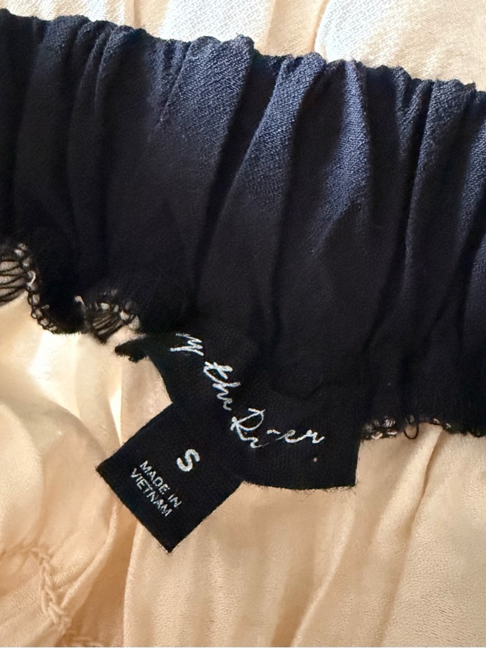 Anthropologie By The River Rosella Smocked Midi Dress - Picture 6 of 9